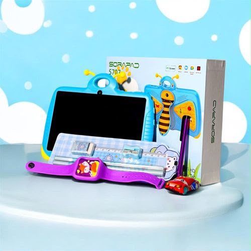 Tablette Éducative Enfant Sorapad S707 (7 Pouces) – Antichoc & Protection Oculaire