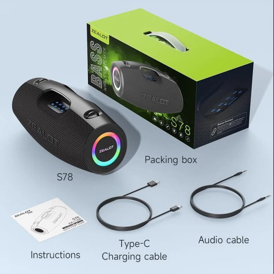 Zealot S78 – Enceinte Bluetooth 120W