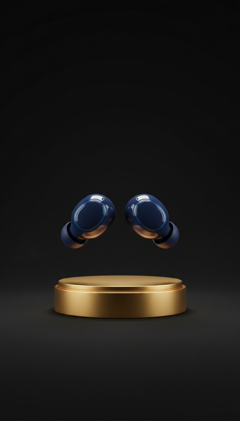 Casque sans fil aluminium brossé