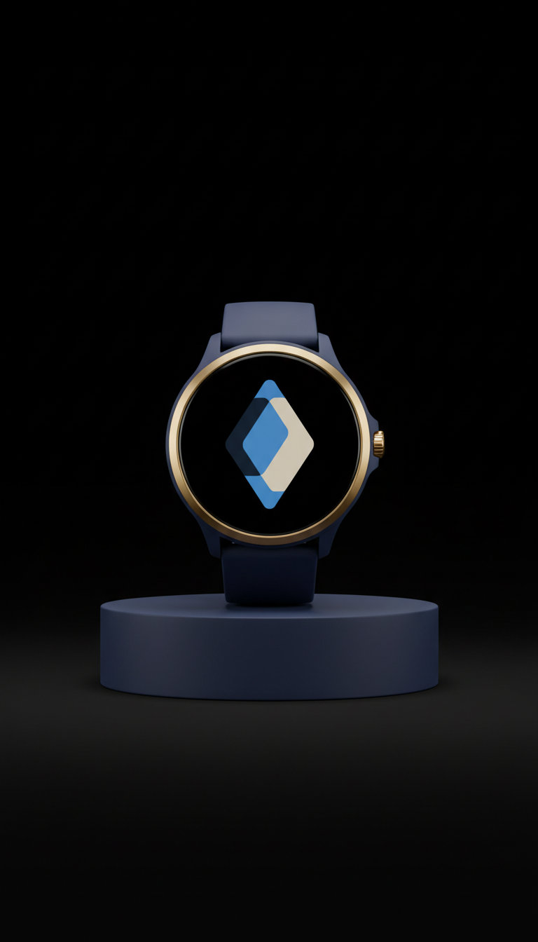 Montre connectée verre saphir