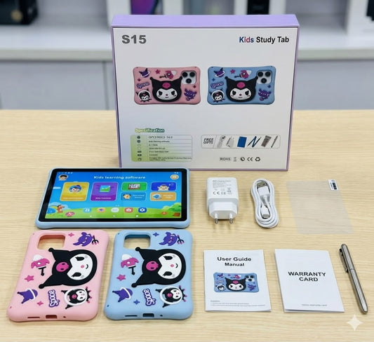 Tablette Éducative Enfant TRIFONE S15 (Édition Kuromi) – Android 14