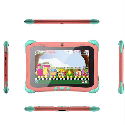 Tablette Éducative TRIFONE C710 (7") – Édition Océan | Coque Poulpe Antichoc | Wi-Fi 5G