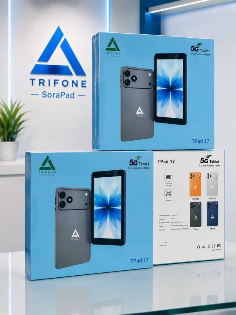 Trifone SoraPad TPad 17 – Tablette 5G 7" | 512 Go + 8 Go RAM