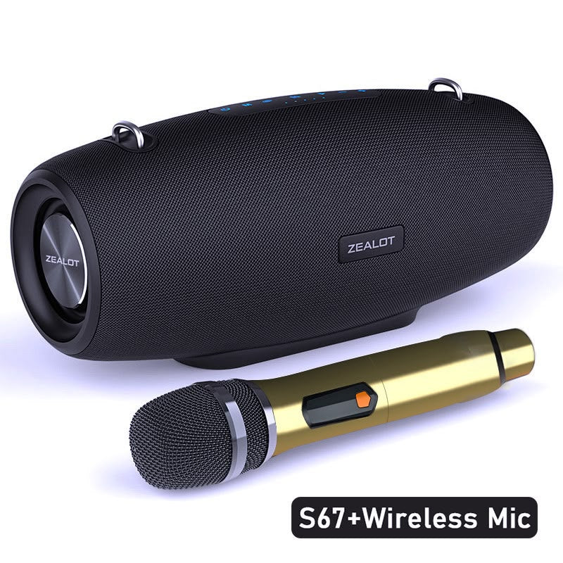 Zealot S67mic – Enceinte Bluetooth 75W | 40h | Powerbank 14 400 mAh | IPX6