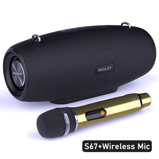 Zealot S67mic – Enceinte Bluetooth 75W | 40h | Powerbank 14 400 mAh | IPX6
