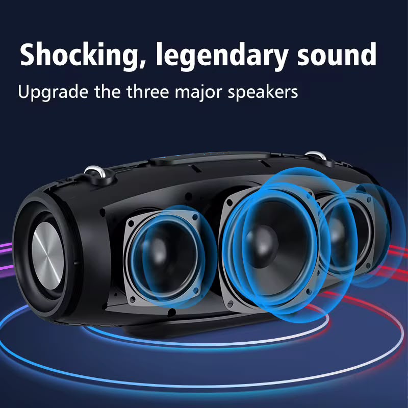 Zealot S67mic – Enceinte Bluetooth 75W | 40h | Powerbank 14 400 mAh | IPX6