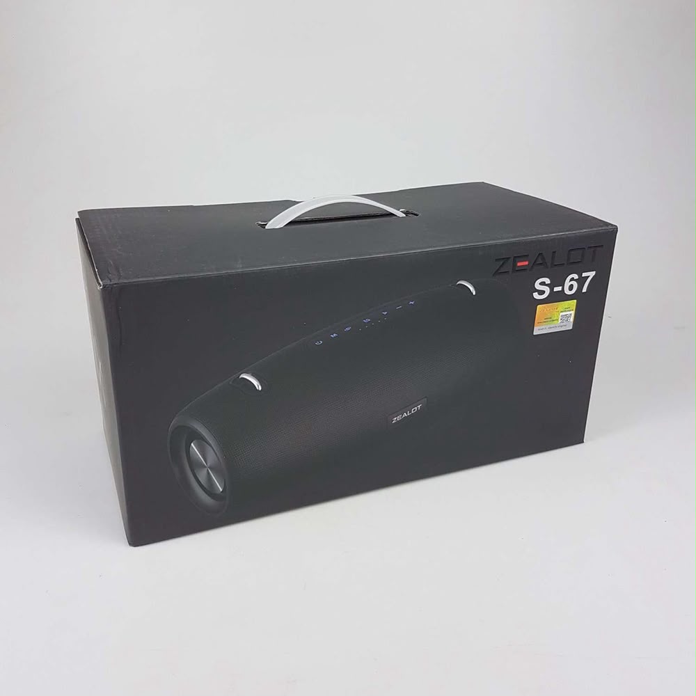 Zealot S67mic – Enceinte Bluetooth 75W | 40h | Powerbank 14 400 mAh | IPX6