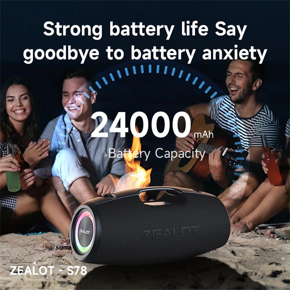 Zealot S78 – Enceinte Bluetooth 120W