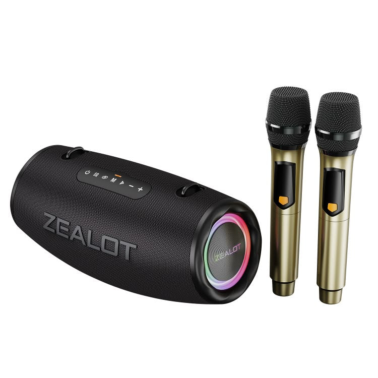 ZEALOT S87M — Enceinte Bluetooth Karaoké 80W avec Micro