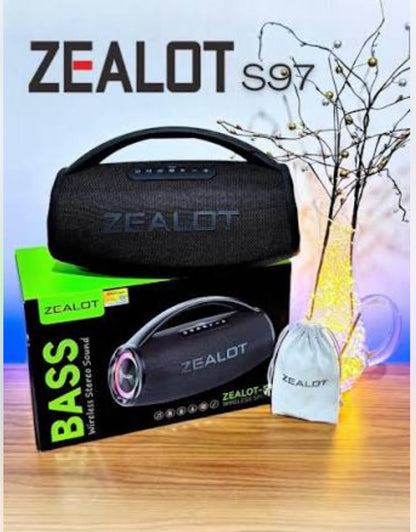 ZEALOT S97 — Enceinte Bluetooth Outdoor 80W IPX6
