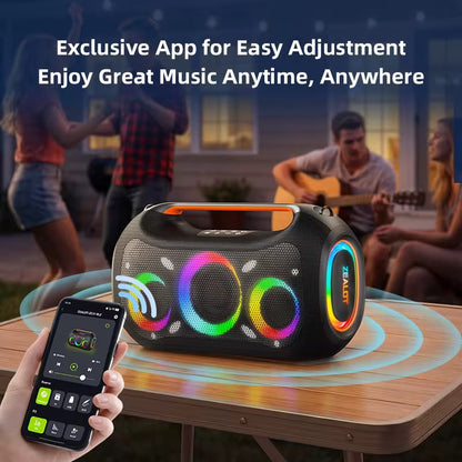 ZEALOT ZE51 — Enceinte Bluetooth 300W TWS RGB IPX6