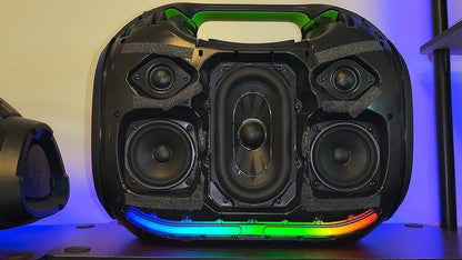 ZEALOT ZE21 - Design compact avec lumières RGB et poignée de transport