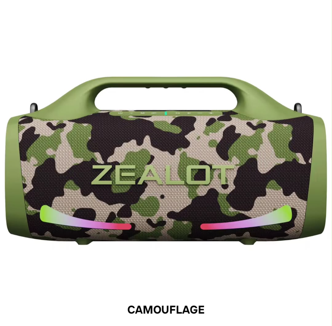Enceinte Bluetooth ZEALOT S79 – 100W | IPX5 | Batterie 24 000 mAh