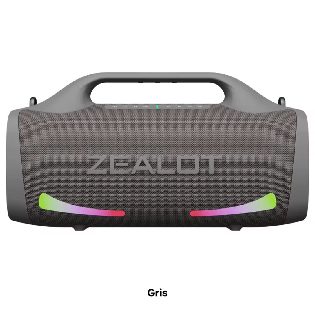 Enceinte Bluetooth ZEALOT S79 – 100W | IPX5 | Batterie 24 000 mAh