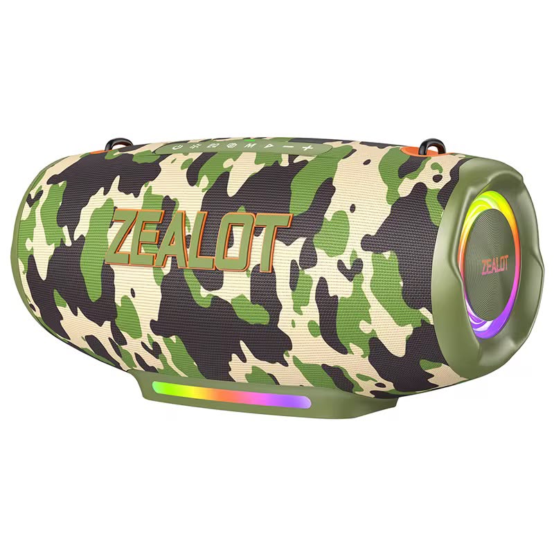 Zealot S67 – Enceinte Bluetooth 75W | 40h | Powerbank 14 400 mAh | IPX6 (Copie)