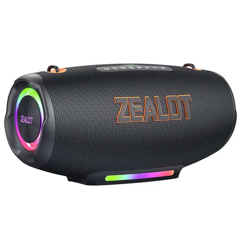 Zealot S67 – Enceinte Bluetooth 75W | 40h | Powerbank 14 400 mAh | IPX6 (Copie)