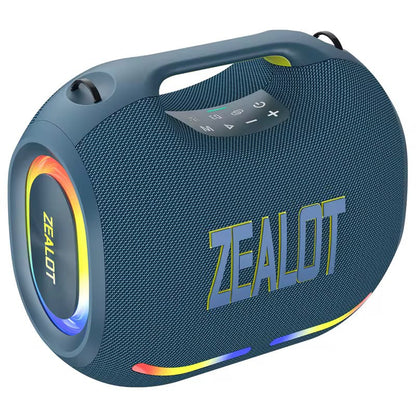 ZEALOT ZE01 — Enceinte Bluetooth Boombox 120W IPX6