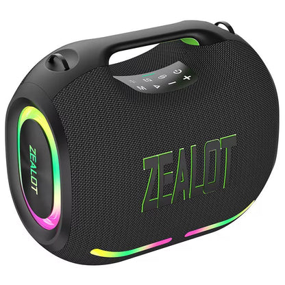 ZEALOT ZE01 — Enceinte Bluetooth Boombox 120W IPX6