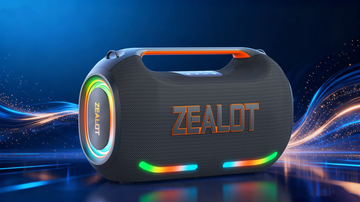 ZEALOT ZE41 — Enceinte Bluetooth 250W avec Karaoké & RGB