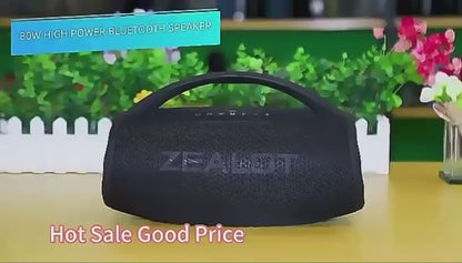 ZEALOT S97 — Enceinte Bluetooth Outdoor 80W IPX6