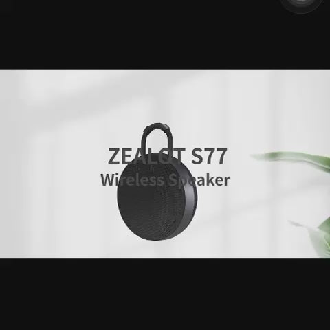 ZEALOT S77 — Mini Enceinte Bluetooth 5W IPX6