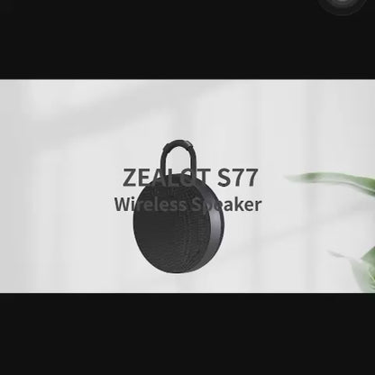 ZEALOT S77 — Mini Enceinte Bluetooth 5W IPX6